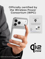 para Magsafe Power Bank Cargador portátil 10000mAh Qi2 para iPhone...