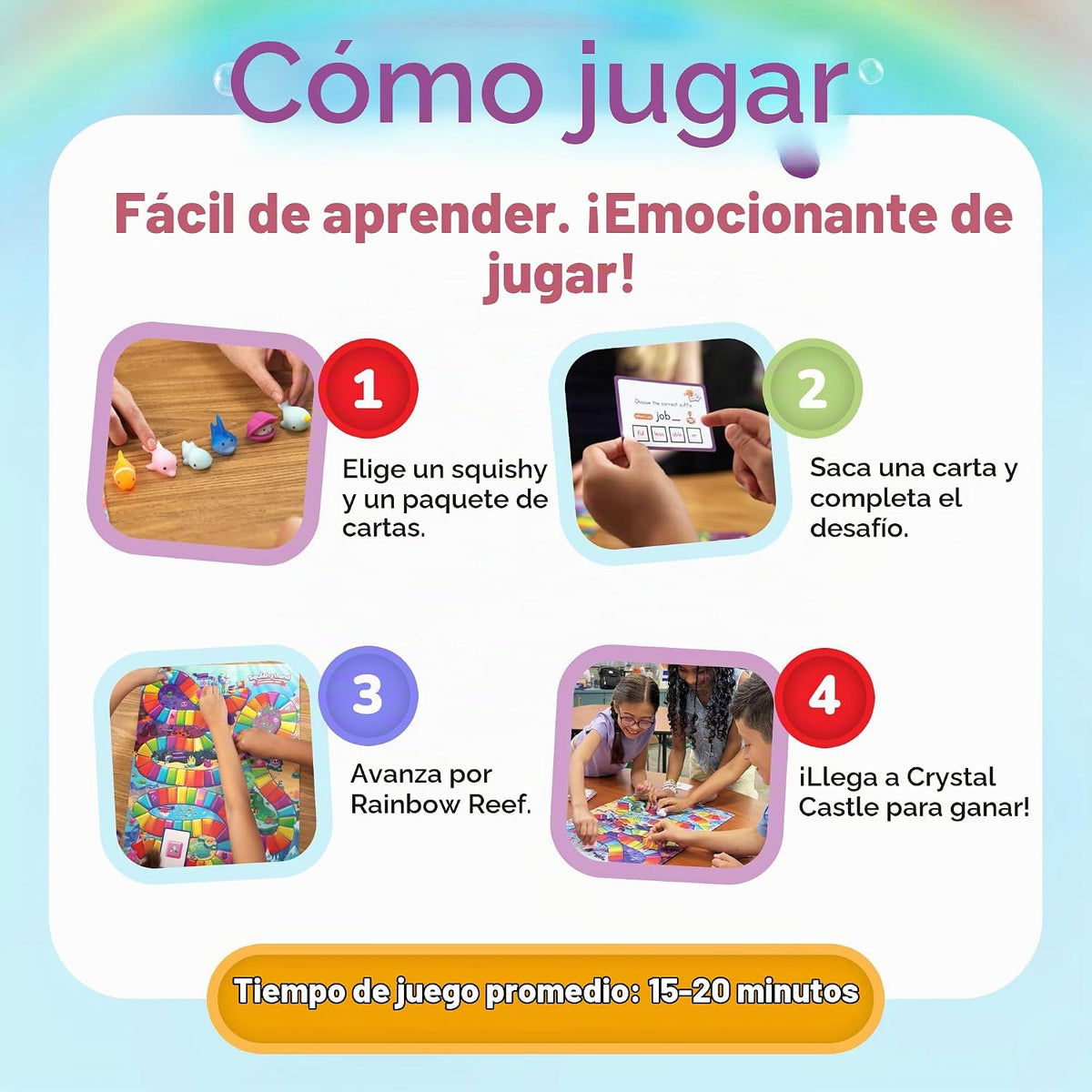 The Fidget Game SquishyLand in Rainbow Reef - Actividades educativa...
