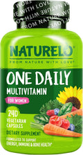 NATURELO One Daily Multivitamínico para mujeres con vitamina B12, 2...