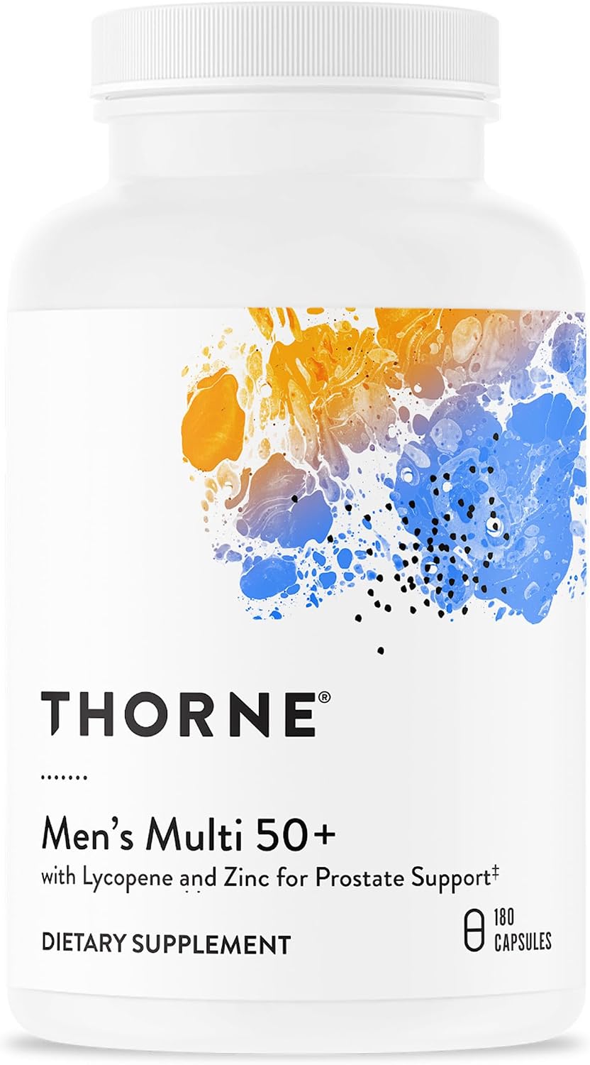 THORNE - Multi para hombres 50+ - Multivitamínico diario completo c...