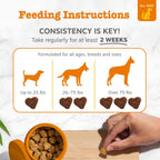 Zesty Paws - Masticables para alergias para perros, alivio de la al...