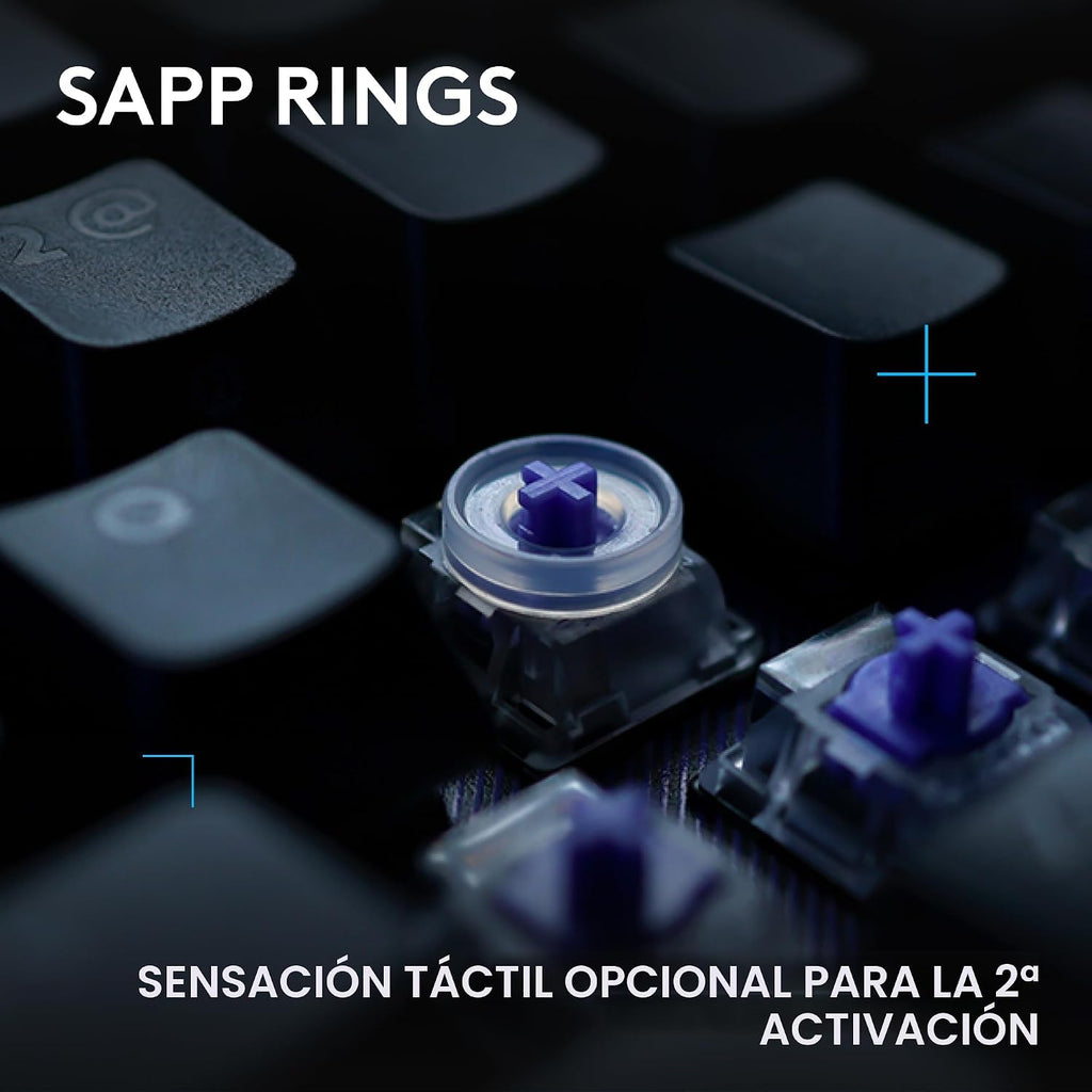 Logitech G 512 X 75 TMR + Teclado mecánico para juegos con interrup...
