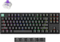 Teclado mecánico personalizado inalámbrico Keychron K8 HE TKL, efec...