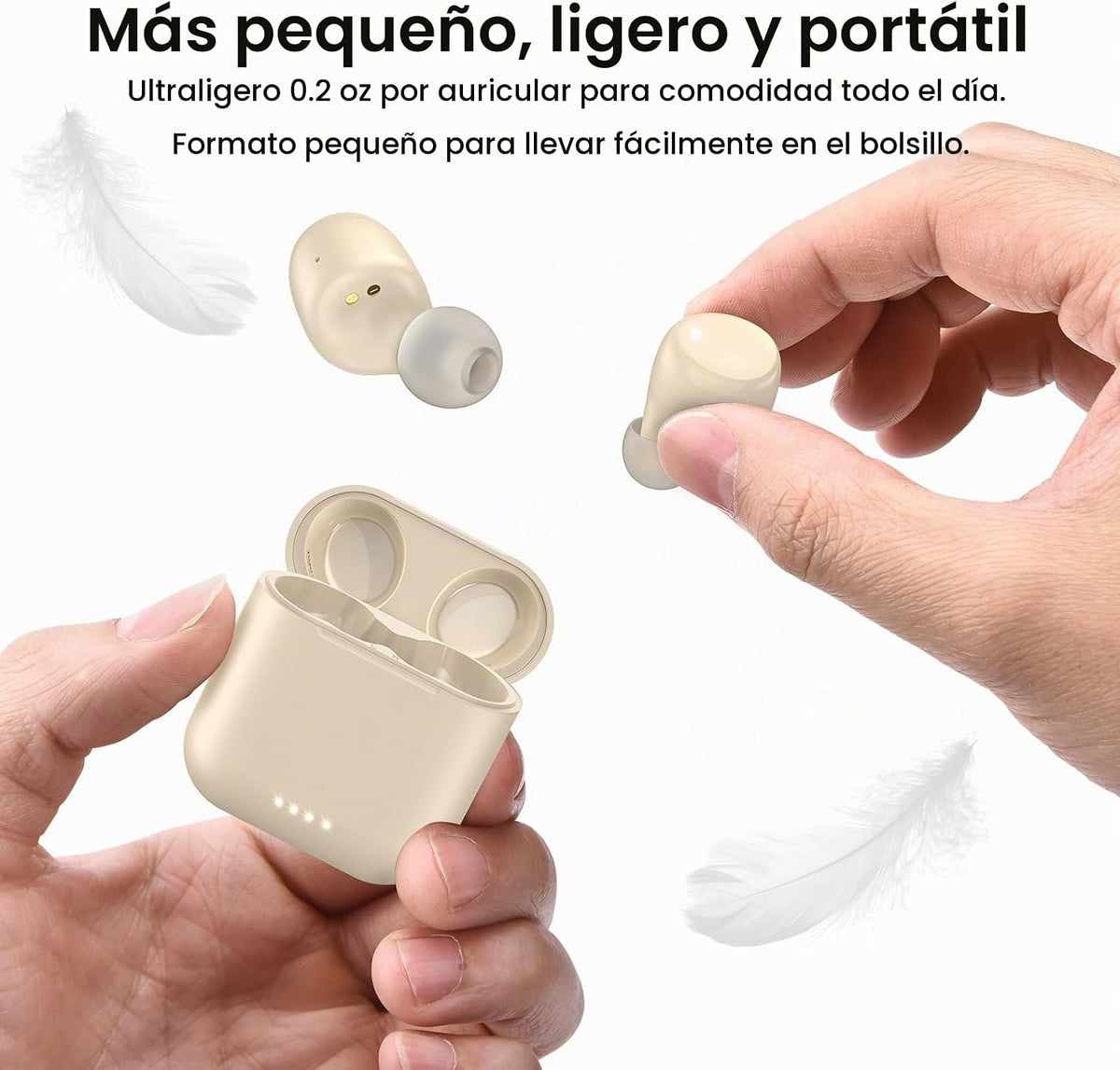 Auriculares inalámbricos TOZO T6 con sonido estéreo Bluetooth 5.3,...