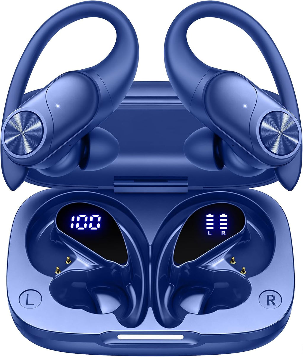 PocBuds Auriculares Bluetooth inalámbricos 80 horas de reproducción...