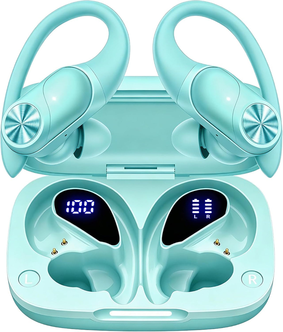 PocBuds - Auriculares Bluetooth inalámbricos 80 horas de reproducci...