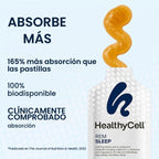 HealthyCell REM Sleep Aid Suplemento de gel líquido para adultos -...