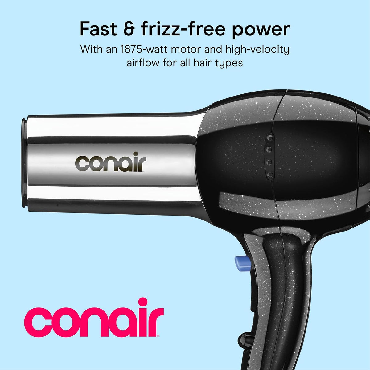 Secador Conair Pro Styler iónico acondicionador secador de pelo, Ne...