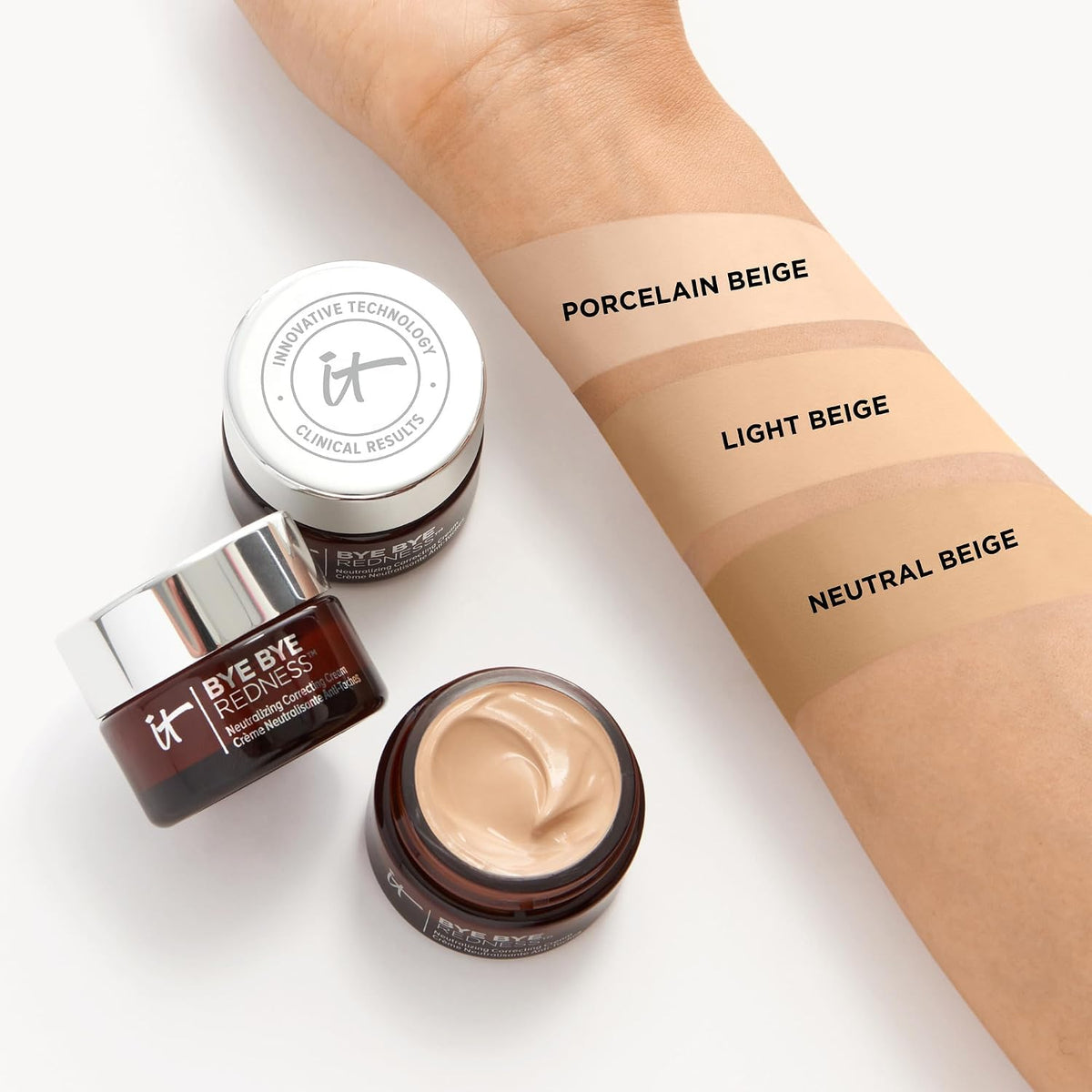 IT Cosmetics Bye Bye Redness Crema correctora correctora de color n...