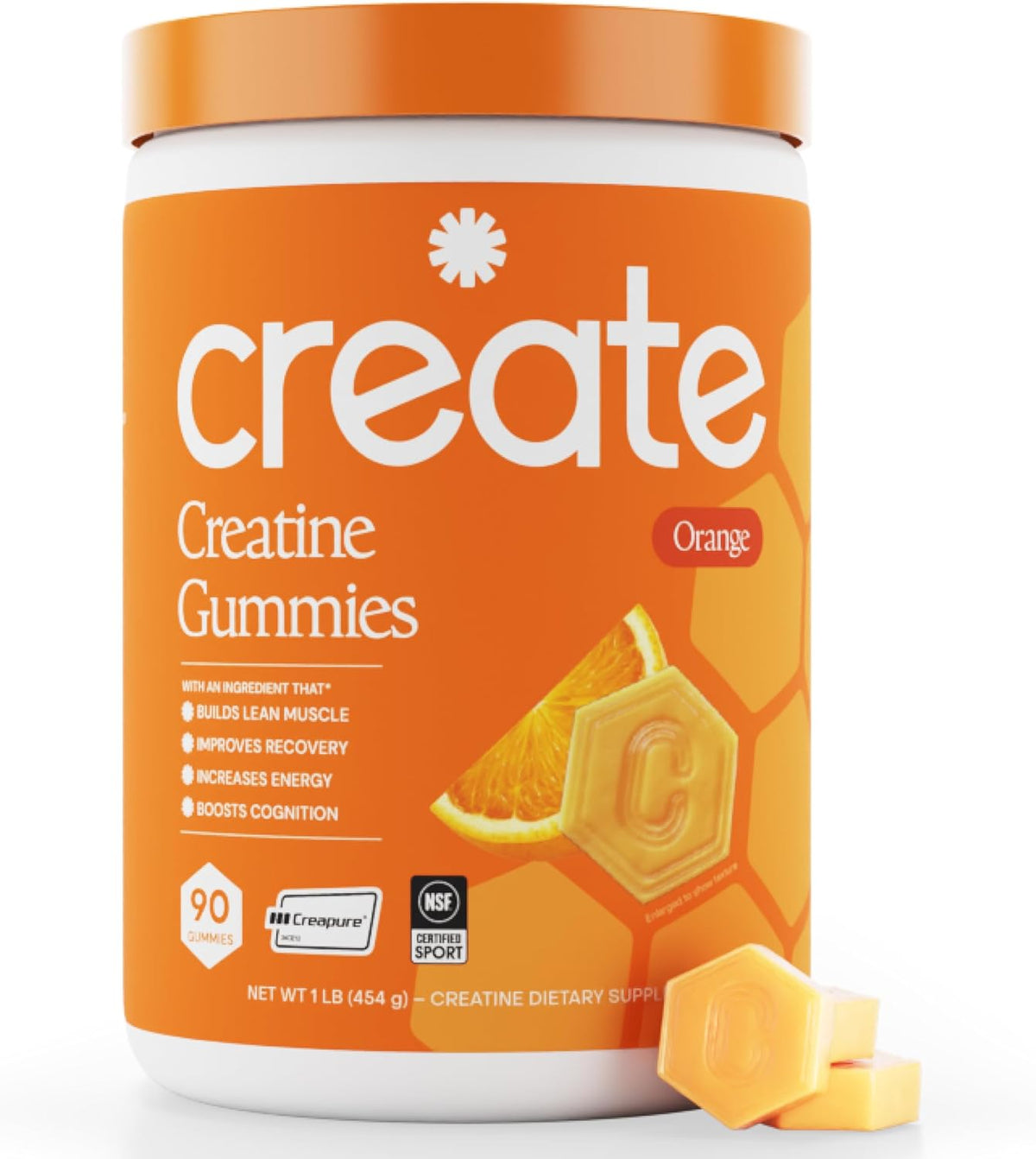 Create Gomitas de monohidrato de creatina para mujeres y hombres, n...