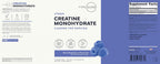 Monohidrato de creatina tipo cero polvo (17.64 oz) Frambuesa azul,...