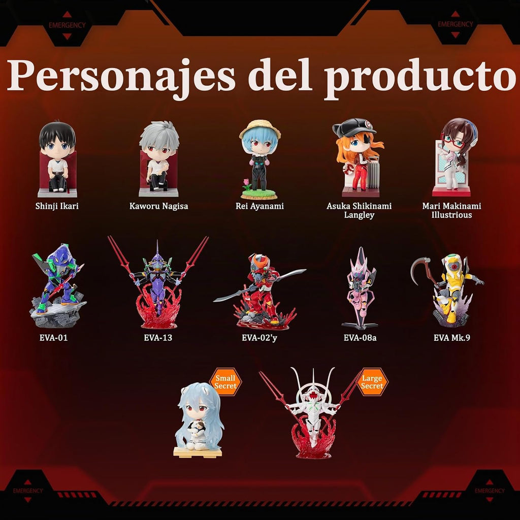 EVA Vol.2 Evangelion - Caja ciega de anime, figuras coleccionables...