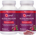Qunol Soporte de presión arterial, remolacha 3 en 1 + CoQ10 + extra...