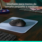 Logitech Signature M650 - Ratón inalámbrico para manos pequeñas a m...