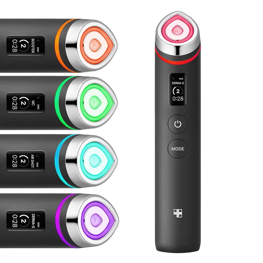medicube Booster Pro - Masajeador de belleza con brillo de vidrio r...