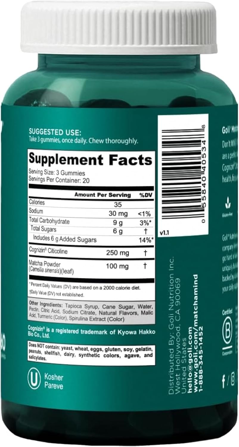 3 botellas del paquete Goli Favorites: suplementos de Ashwagandha K...