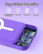 podoru para MagSafe Power Bank 5000mAh, cargador portátil magnético...