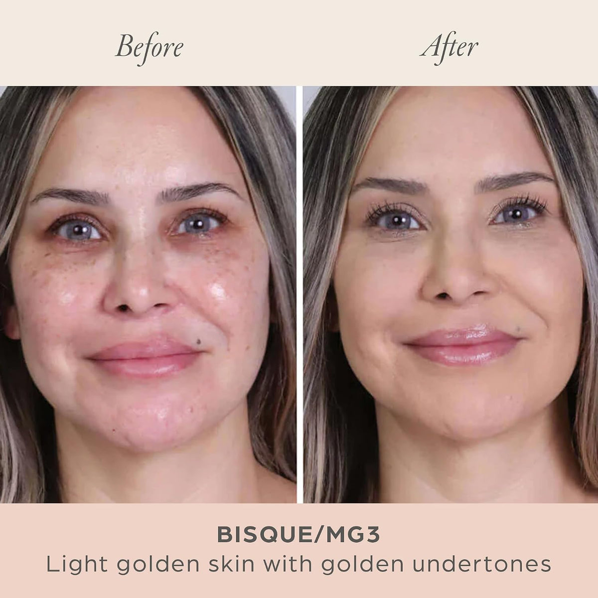 Base de maquillaje mineral prensada 4 en 1 PÜR con SPF 15
