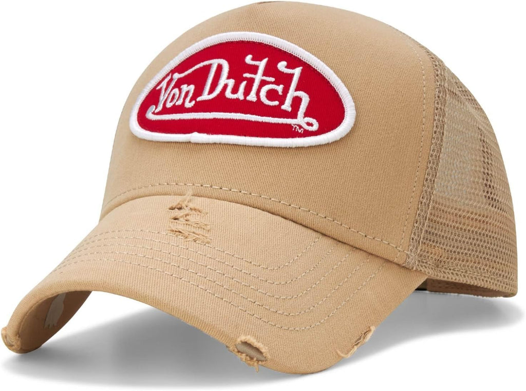 Von Dutch Gorra unisex de camionero \u2013 Gorra de béisbol retro c...