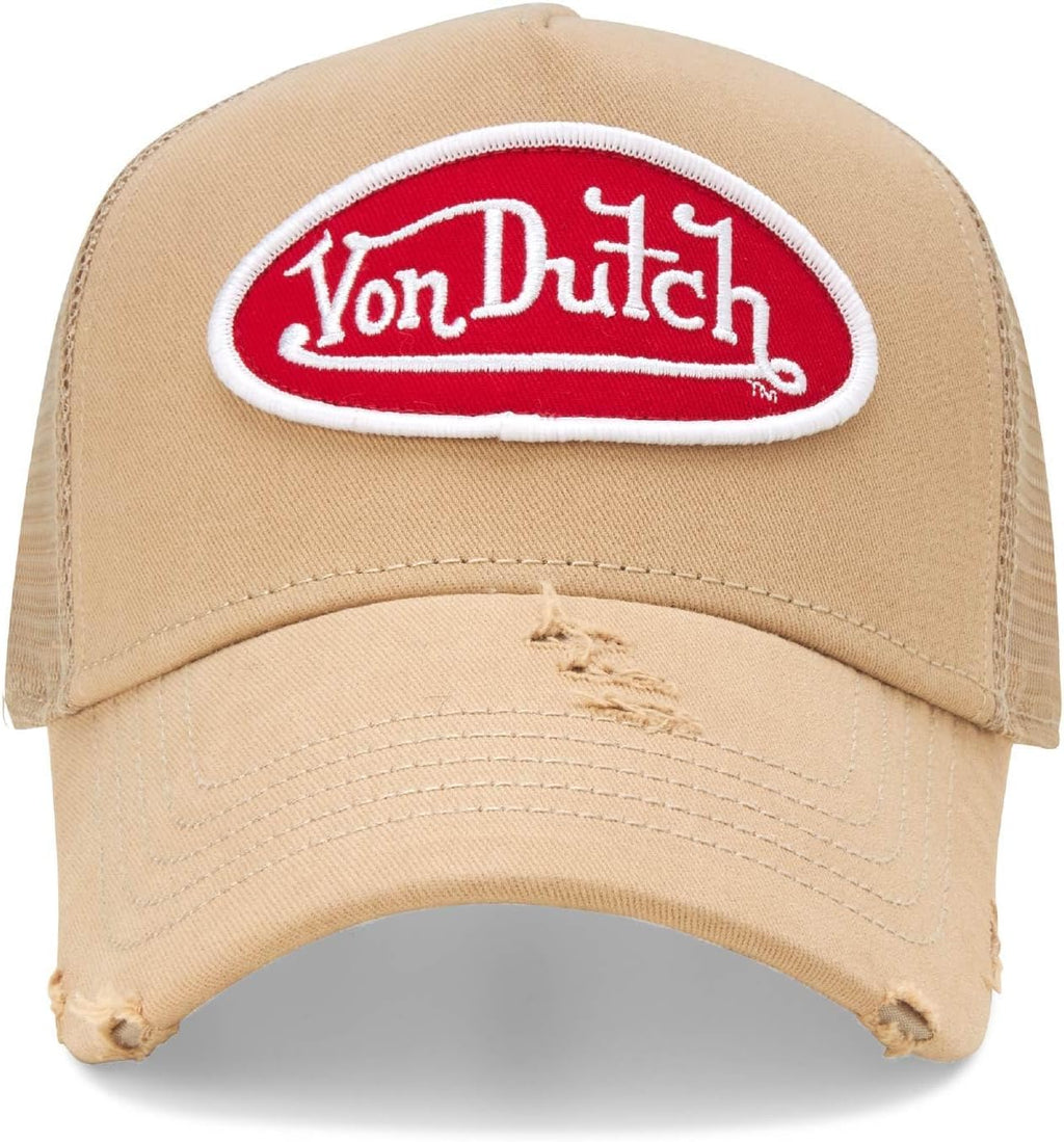 Von Dutch Gorra unisex de camionero \u2013 Gorra de béisbol retro c...