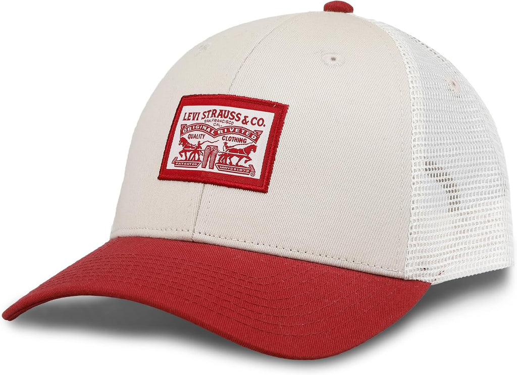 Levi's Gorra de camionero con logotipo de estilo clásico para h...