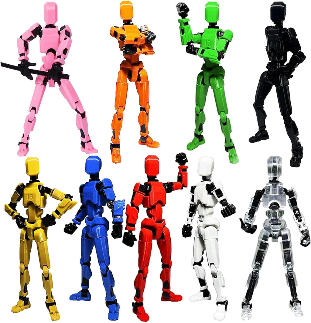 Juego de 13 figuras de acción Titan de Dumwick, conjunto de figuras...
