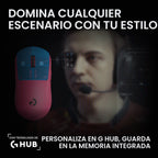 Logitech G Ratón para juegos PRO X3 SUPERSTRIKE - Magenta | LIGHTSP...