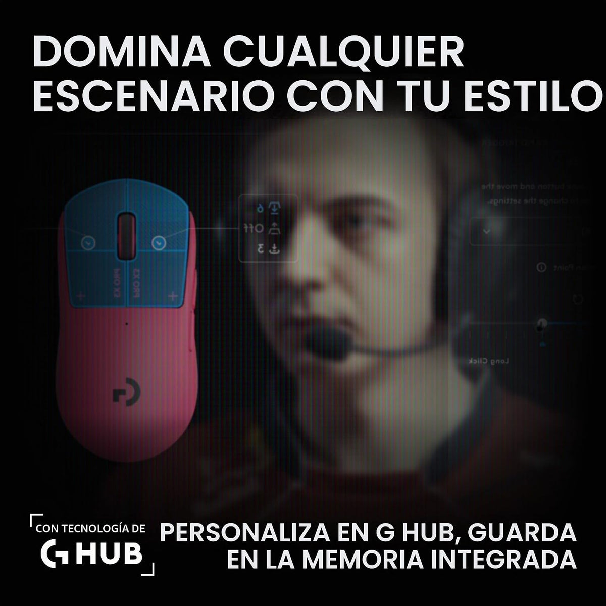 Logitech G Ratón para juegos PRO X3 SUPERSTRIKE - Magenta | LIGHTSP...