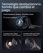 SHOKZ OpenRun Pro 2 Auriculares deportivos Bluetooth con conducción...