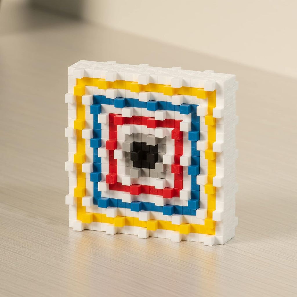 PLUS PLUS Inspirado, Mondrian Composición A, Historia del Arte Jueg...