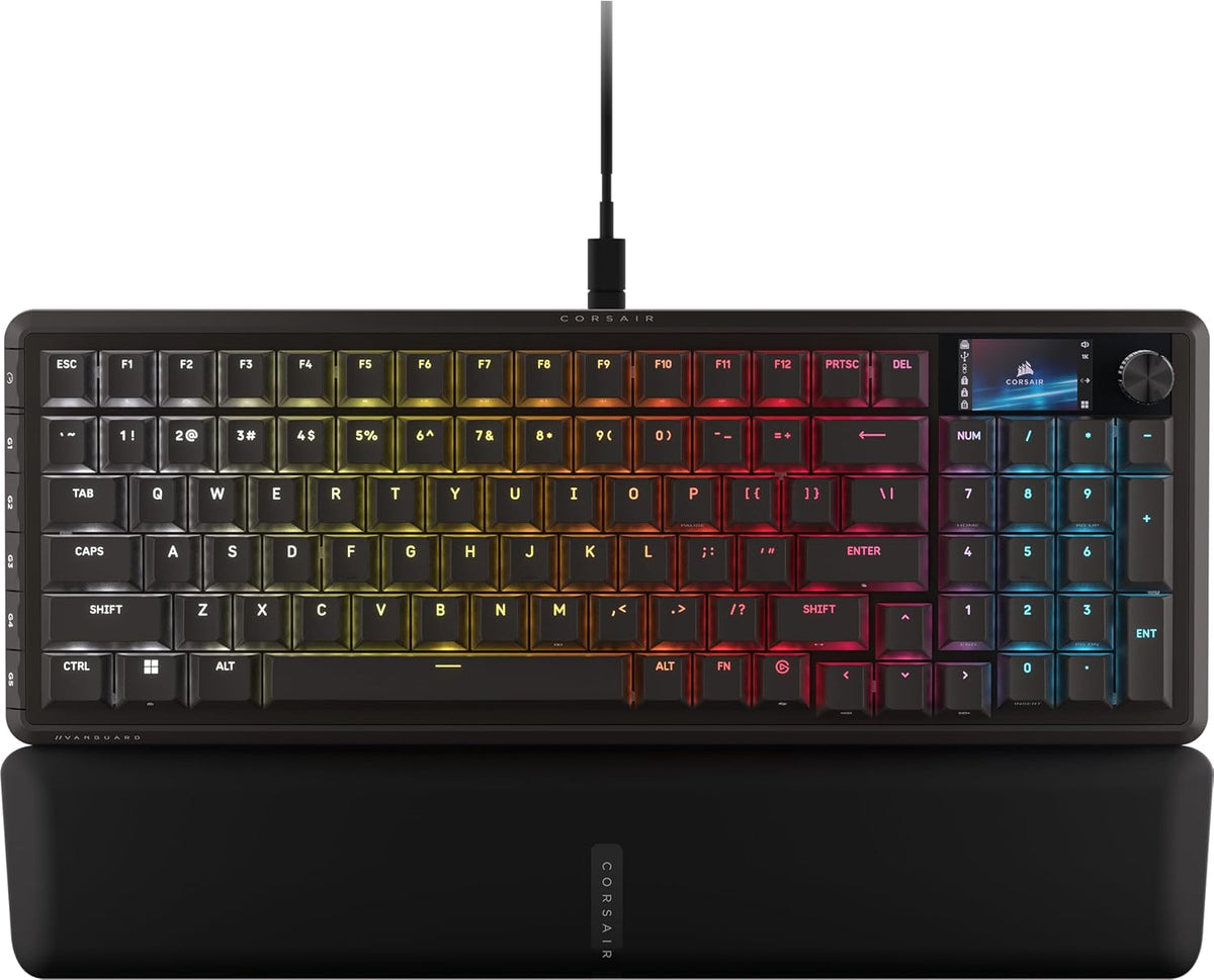 Teclado para juegos con cable CORSAIR Vanguard 96 RGB mecánico 96%...