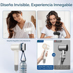 Secador de pelo con difusor, 180,000 RPM de alta velocidad con difu...