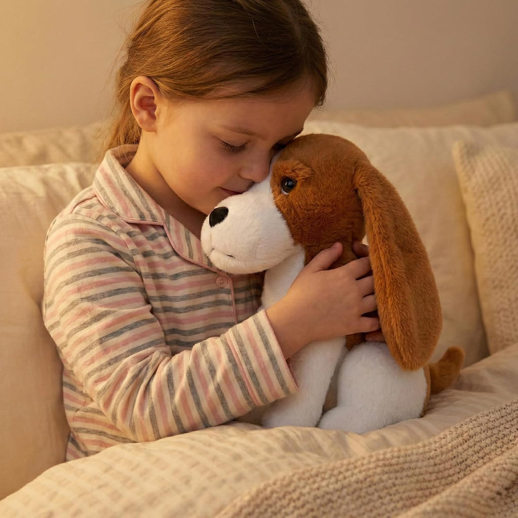 WEIGEDU Beagle - Juguete de peluche, 12 pulgadas | Lindo cachorro s...