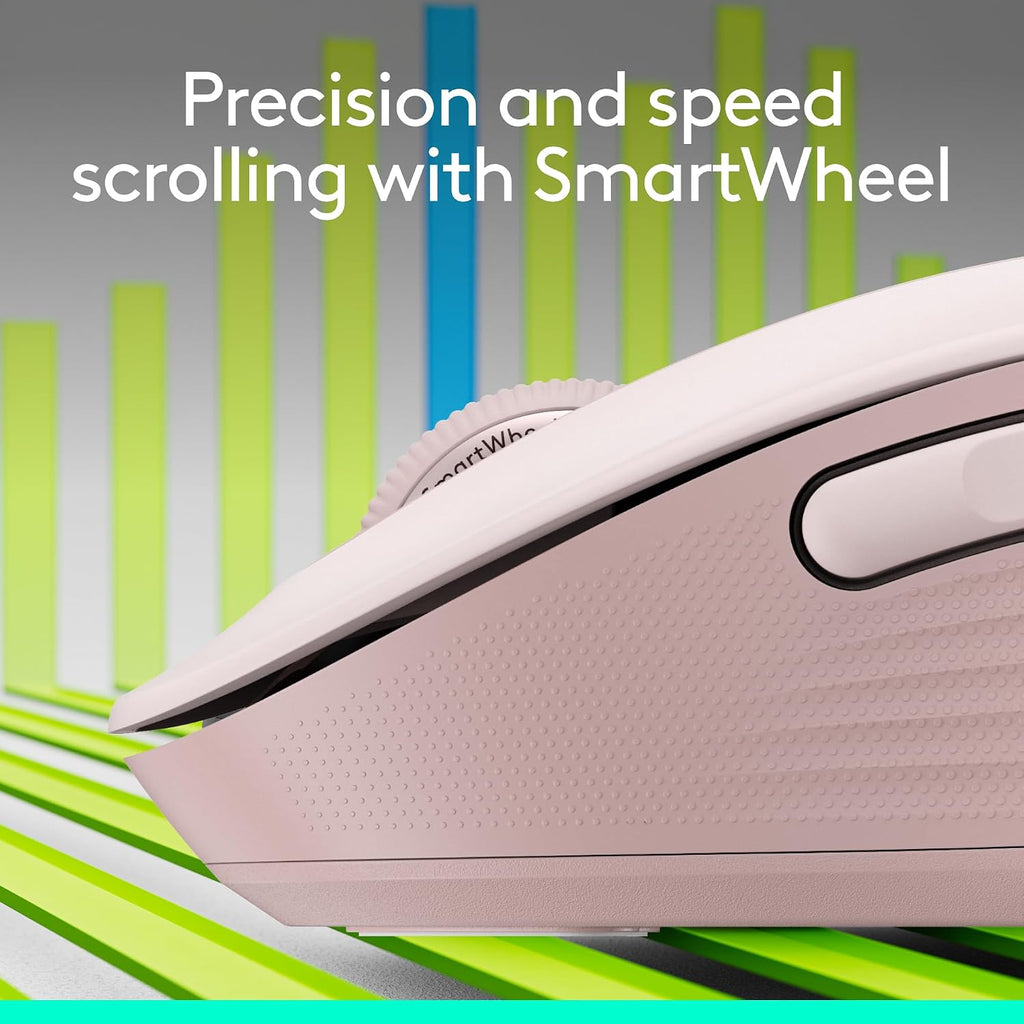 Ratón inalámbrico Logitech Signature M650 para manos pequeñas y med...