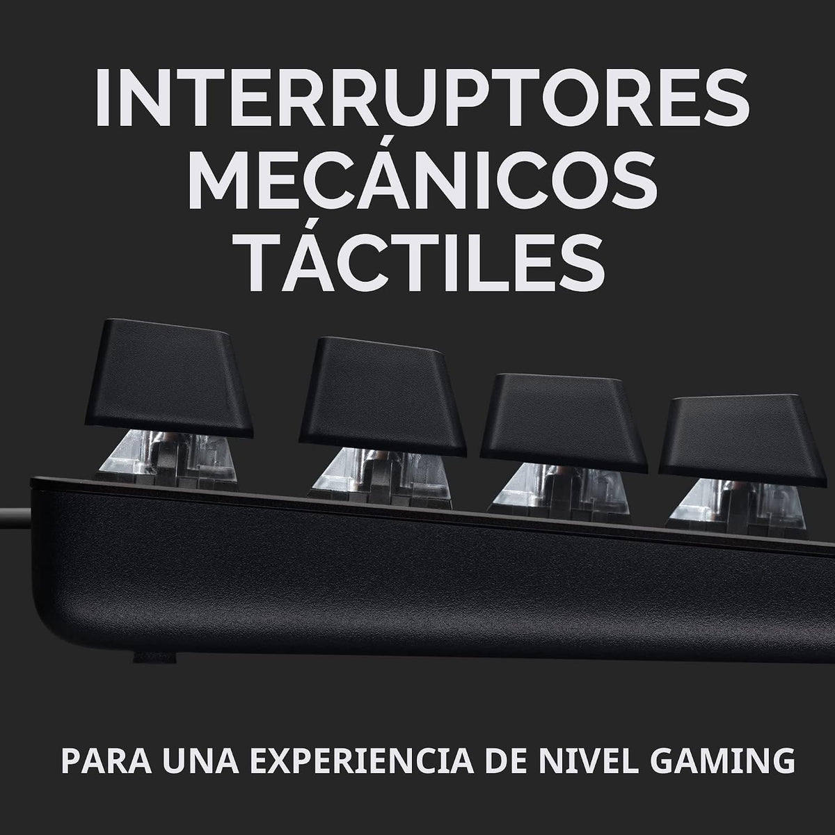 Logitech G413 SE Teclado mecánico para juegos de tamaño completo, c...
