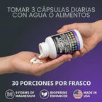 Complejo de magnesio de Clean Nutraceuticals con citrato de glicina...