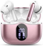 Auriculares inalámbricos, Bluetooth 5.4 Auriculares estéreo de bajo...