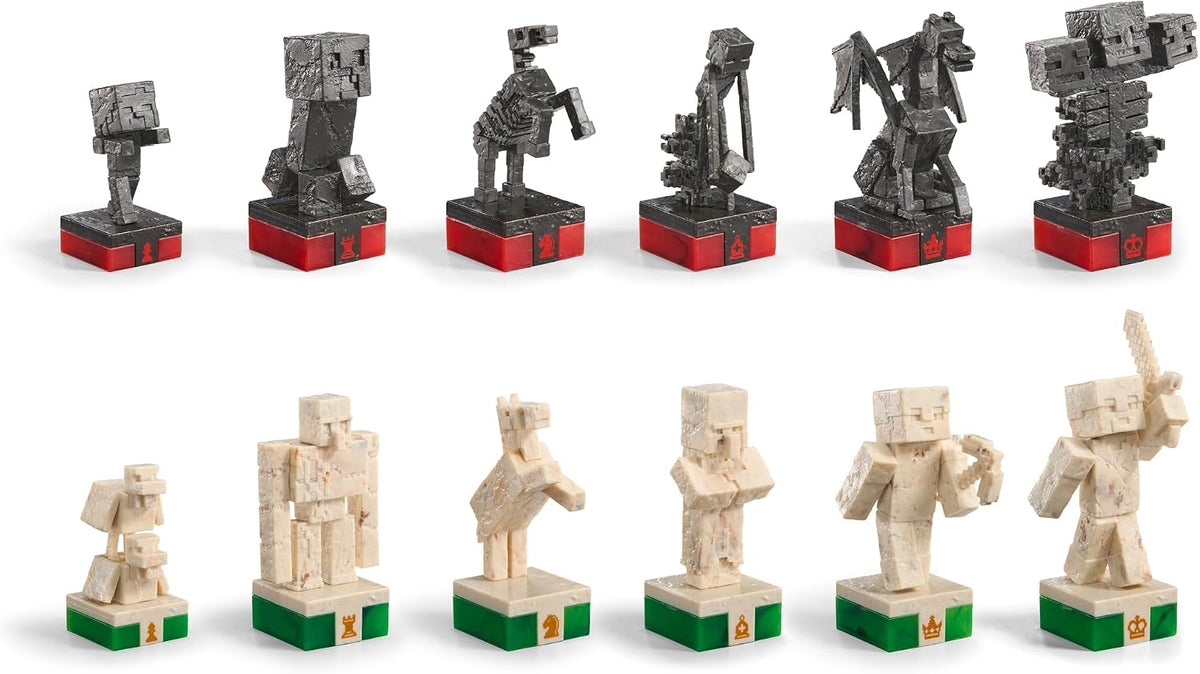 The Noble Collection Juego de ajedrez Minecraft