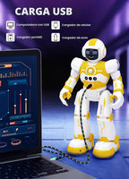 EduCuties Juguetes robot para niños, control remoto programable, ju...