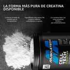 Creatina en polvo para los músculos, paquete de de 1, Negro, 1, 1 |...