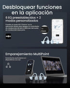 SHOKZ OpenRun Pro 2 Auriculares deportivos Bluetooth con conducción...