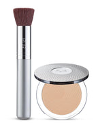 Base de maquillaje mineral prensada 4 en 1 PÜR con SPF 15