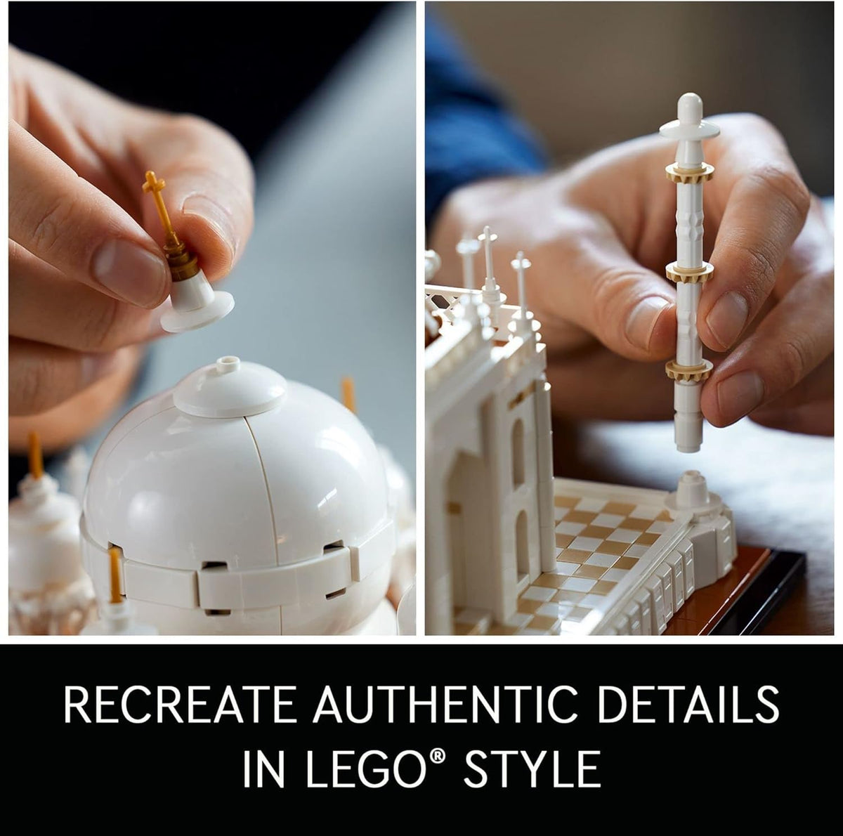 LEGO Architecture Taj Mahal 21056 Set de Construcción - Colección d...