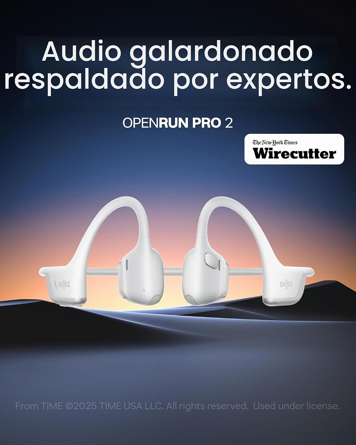 SHOKZ OpenRun Pro 2 Auriculares deportivos Bluetooth de conducción...