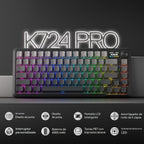 Redragon K724 PRO Teclado inalámbrico de 81 teclas para juegos | Pa...