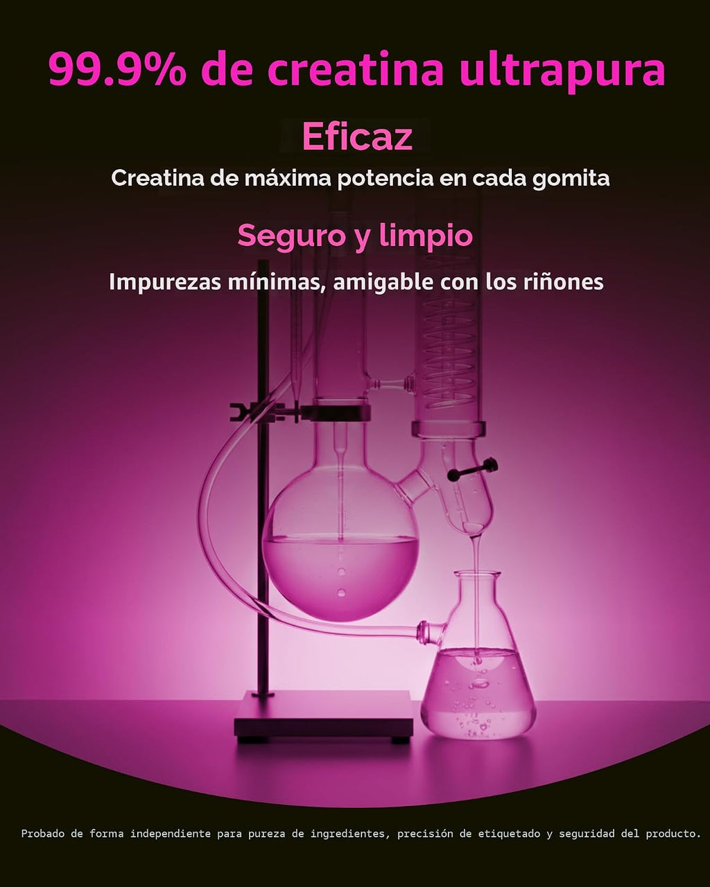 Inner Brightness Gomitas de monohidrato de creatina para hombres y...