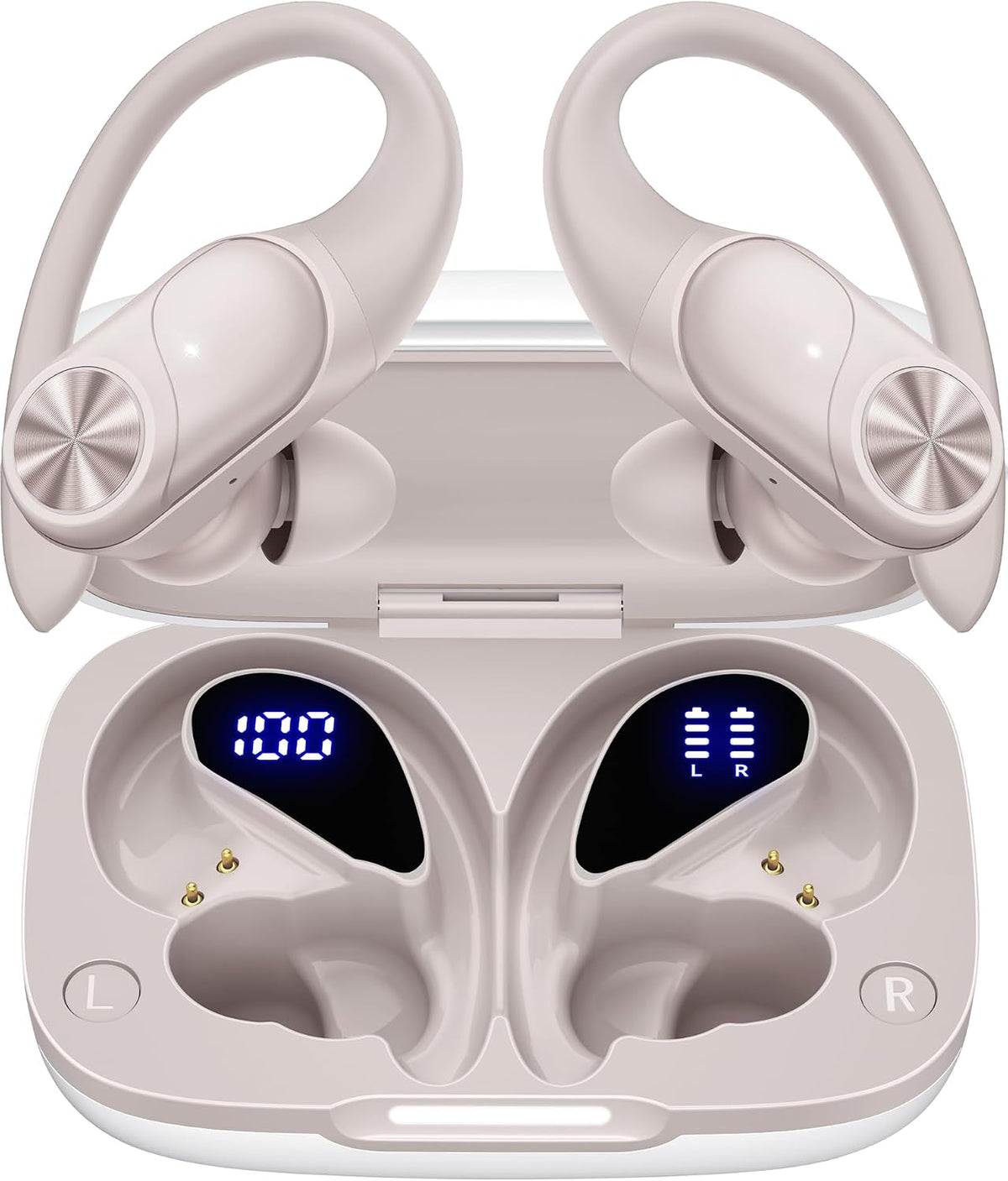 PocBuds Auriculares Bluetooth inalámbricos 80 horas de reproducción...