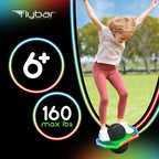 Flybar Pogo - Pelota de truco para niños, tabla de rebote de equili...