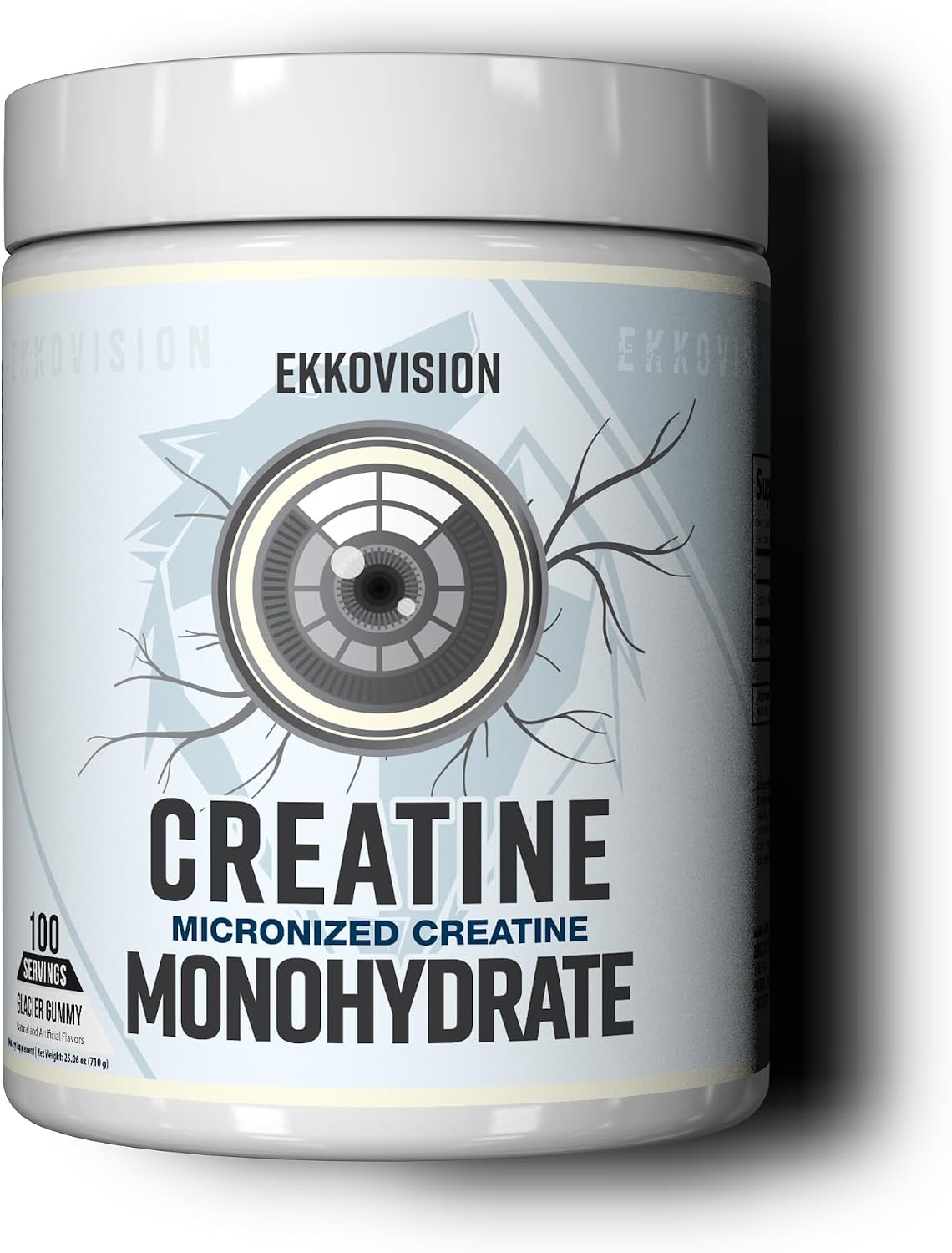 Ekkovision Polvo de monohidrato de creatina micronizado, sabor gomi...