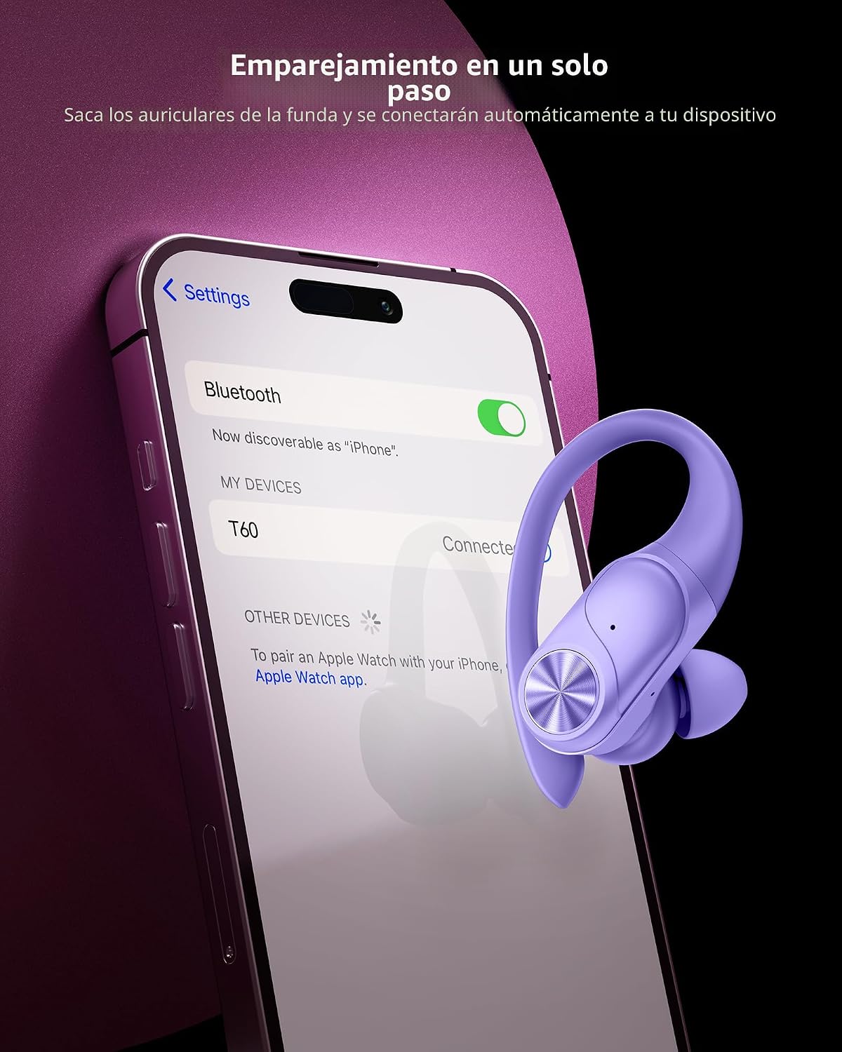 PocBuds Auriculares Bluetooth inalámbricos 80 horas de reproducción...